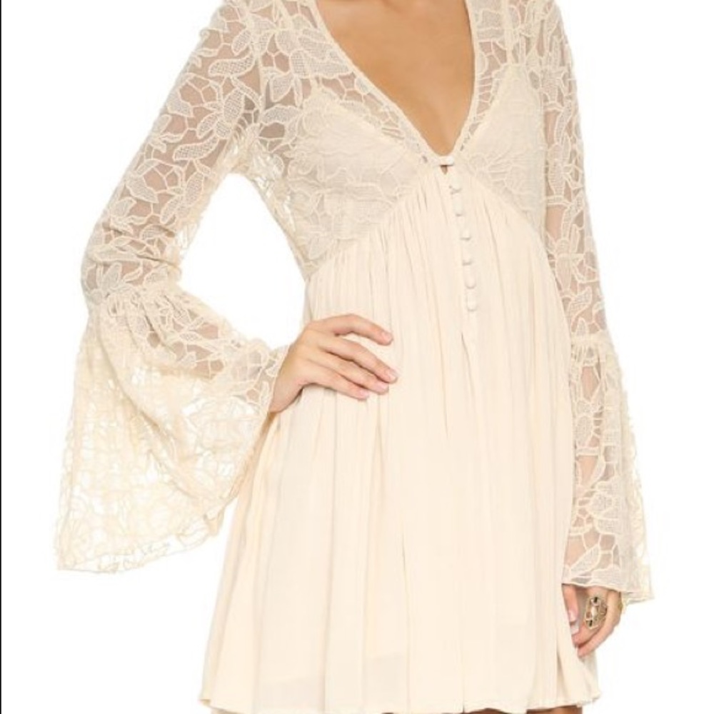 Free People With Love From India Lace Dress